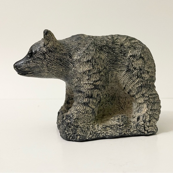 Edmund Wolf Sculpture Bear Stone Figure 4.5” Tall - Picture 1 of 16